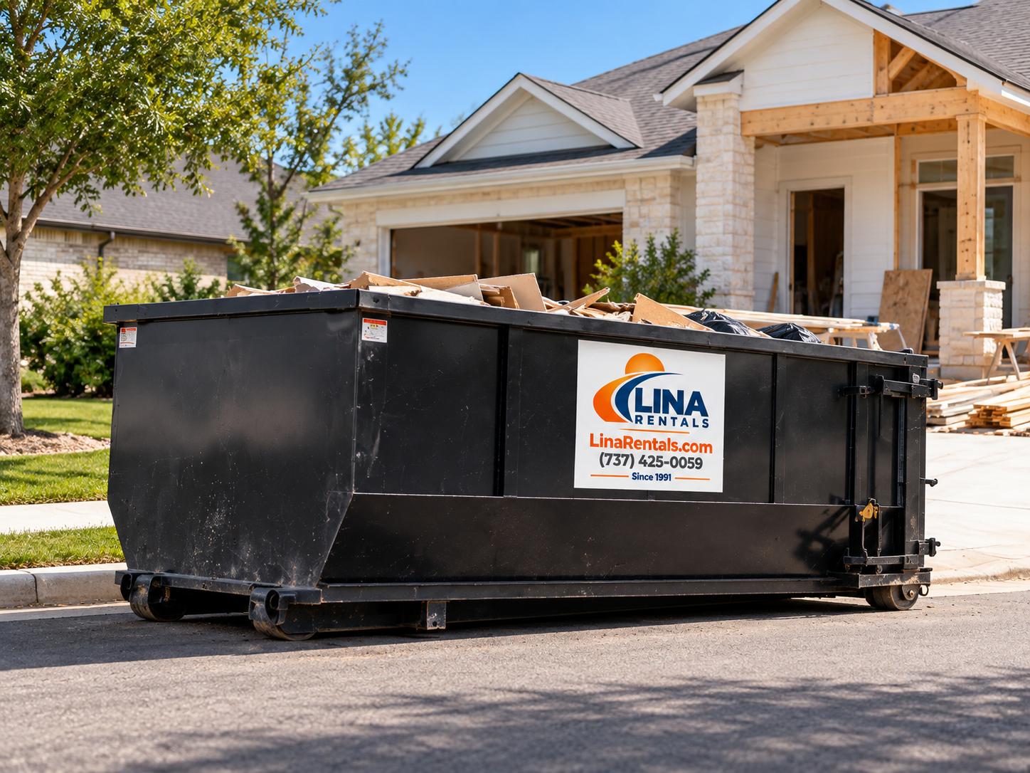 Roll-off dumpsters