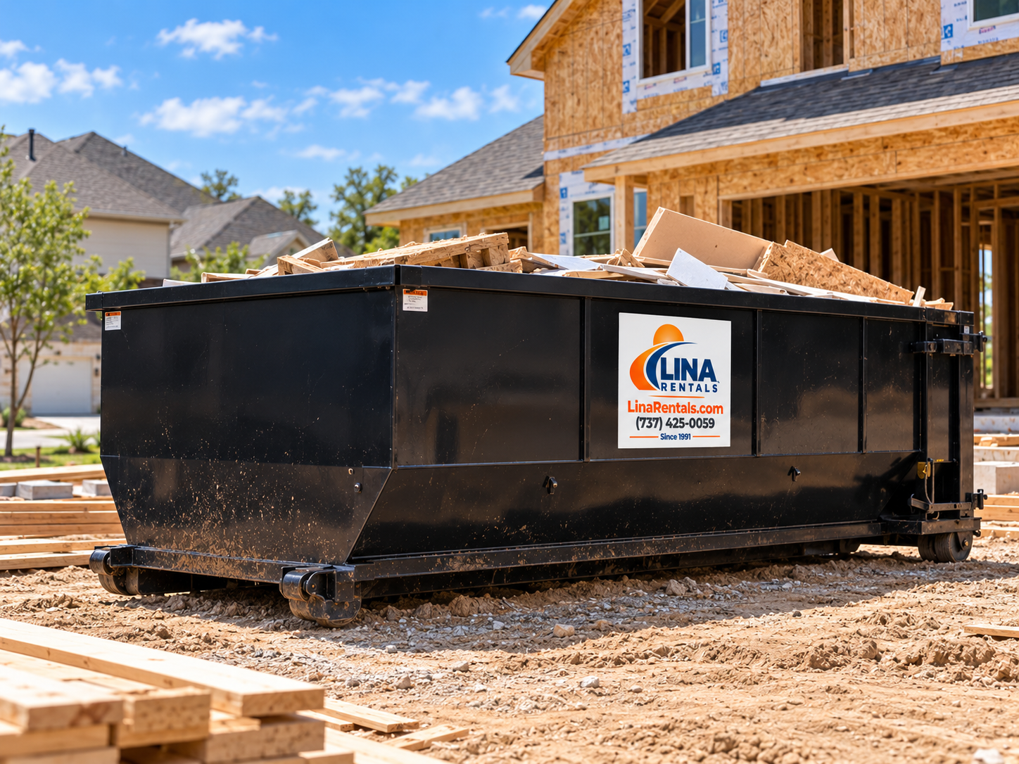 Roll-off dumpsters