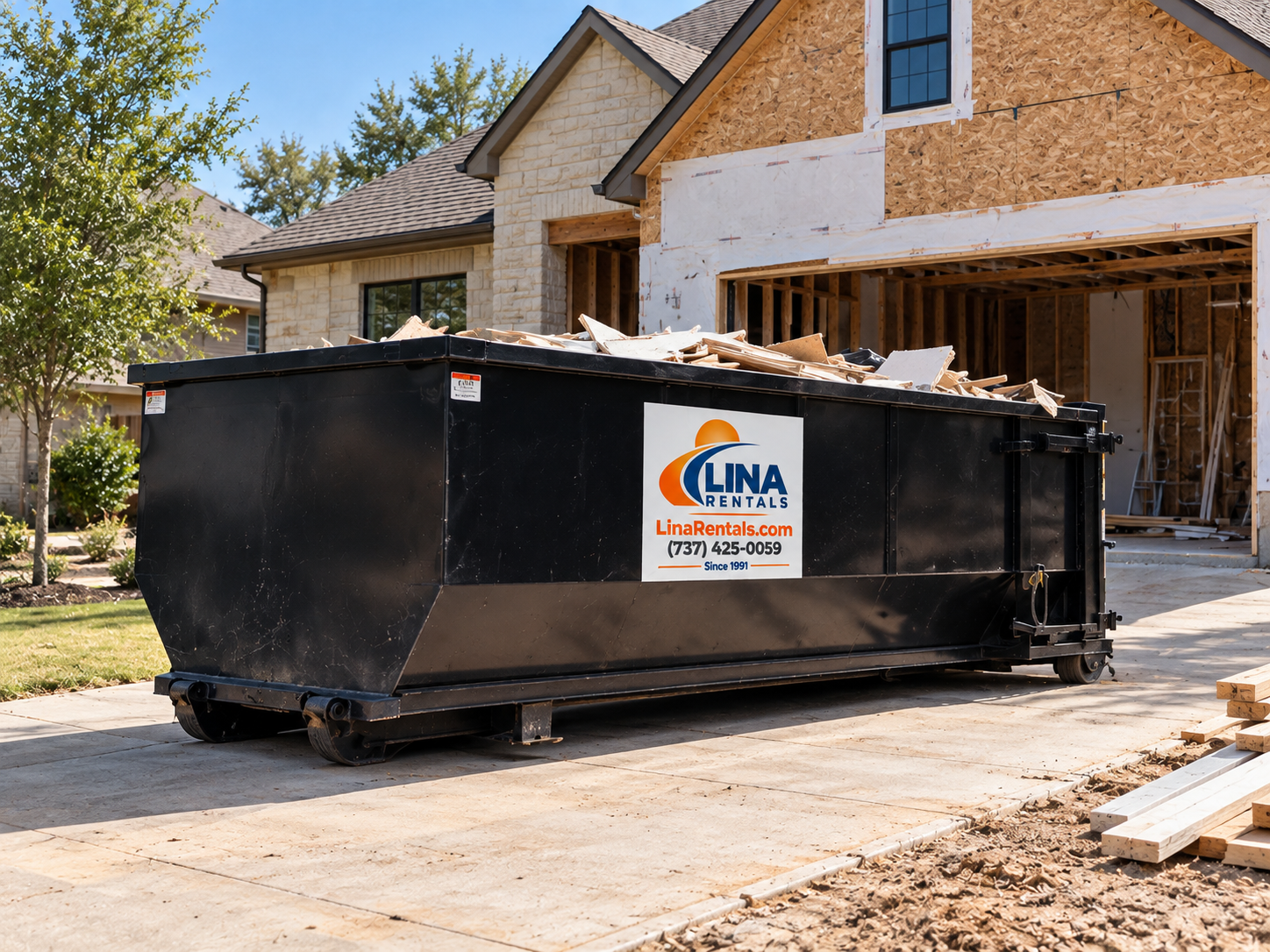 Roll-off dumpsters