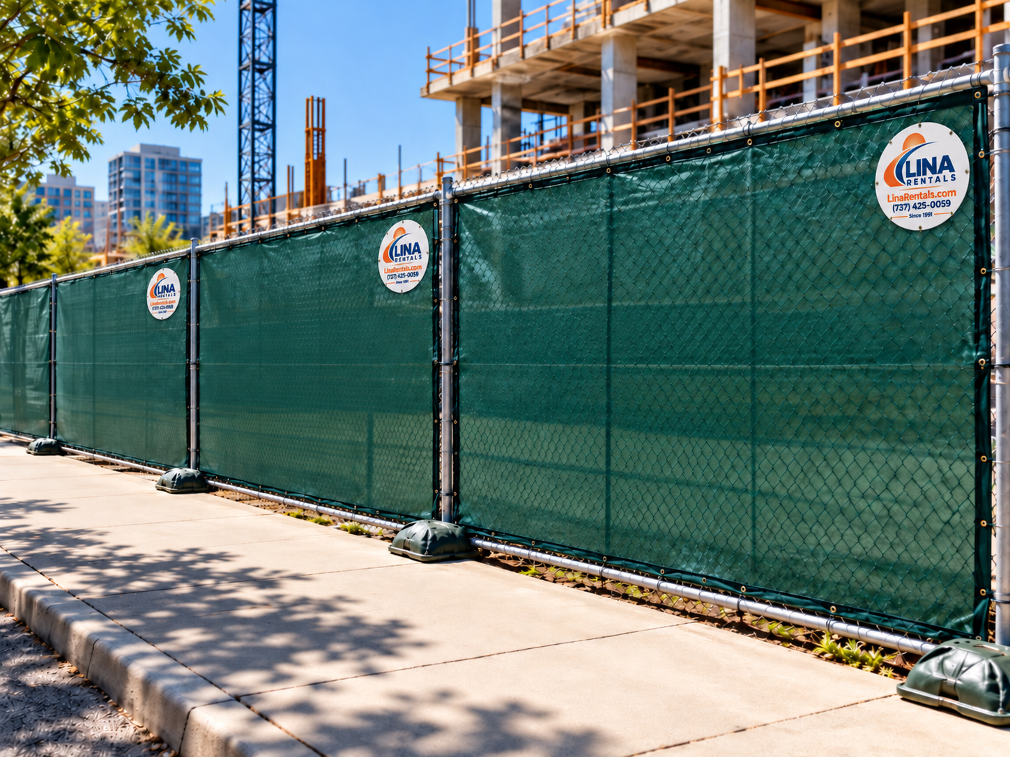Temporary fence