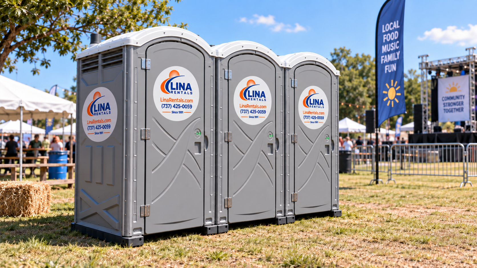 Porta potties